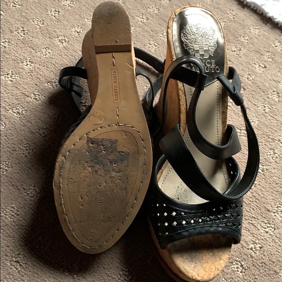 Vince Camino size 8 cork wedge black - Picture 5 of 8